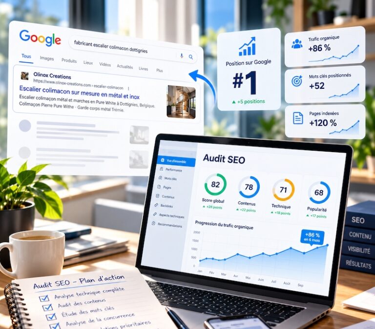 audit seo tournai