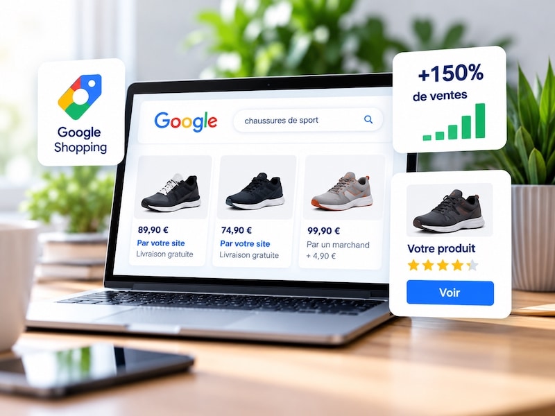 campagne google shopping