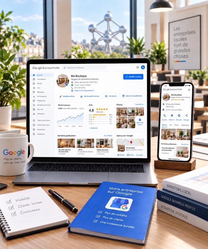consultant gestion fiche google