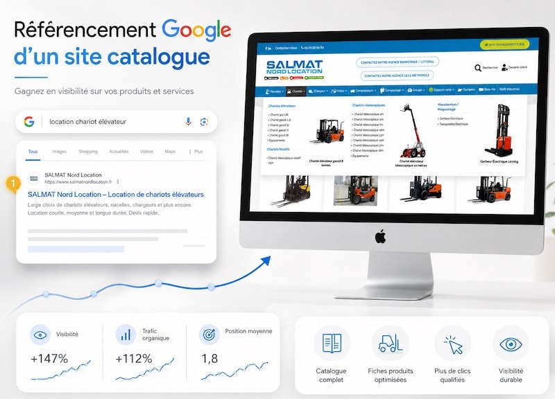 referencement de sites web catalogue